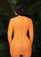 Load image into Gallery viewer, Orange Craze Cover Up Dress